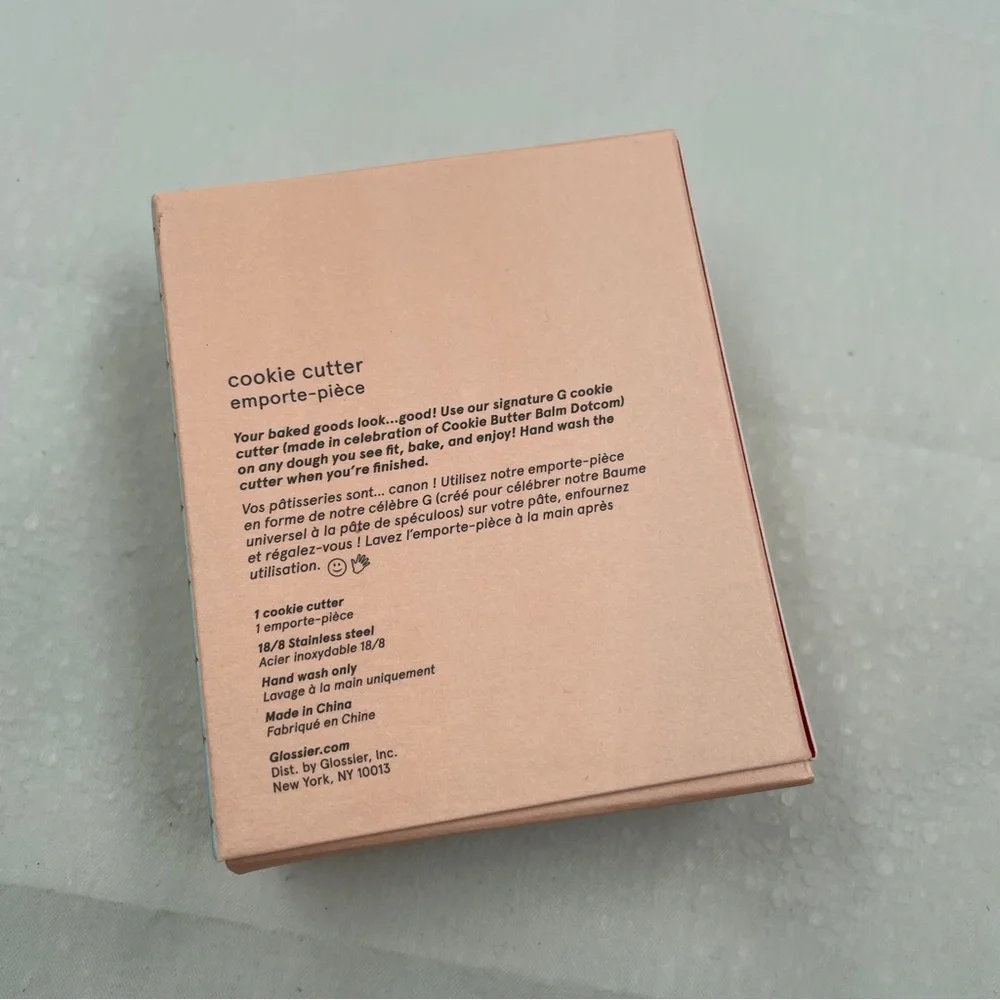 Glossier Cookie Cutter